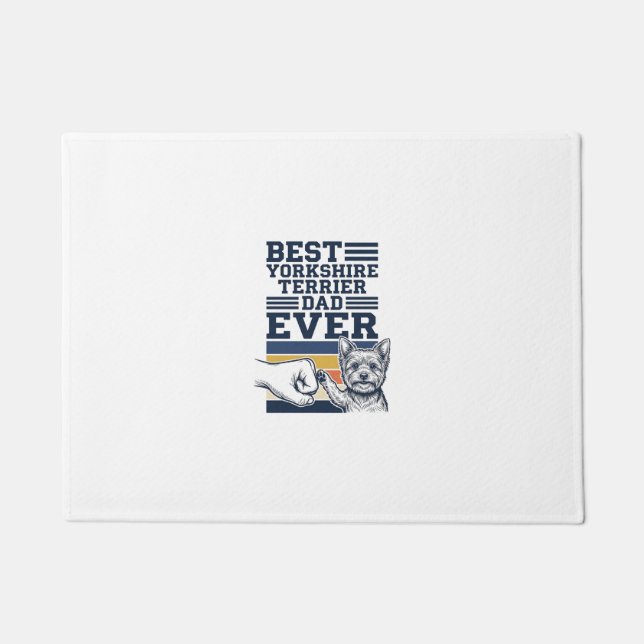 Paillasson Conception de vecteur vintage de coup de poing Yor (Devant)