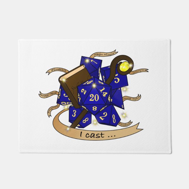 Paillasson Conception des dés de l'Assistant (Devant)
