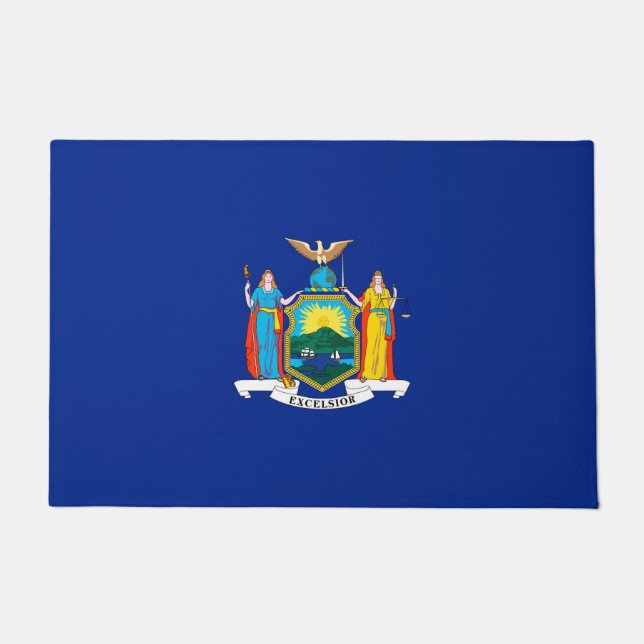 Paillasson Conception du drapeau de l'État de New York (Devant)