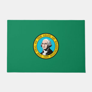 Paillasson Conception du drapeau de l'État de Washington