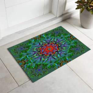 Paillasson Confianza texture textile mandala