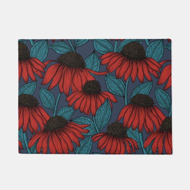 Paillasson Confleurs rouges (Devant)