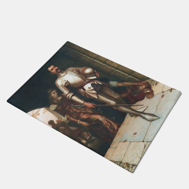 Paillasson Conquête (Chevalier victorieux au Moyen Âge) (Incliné)