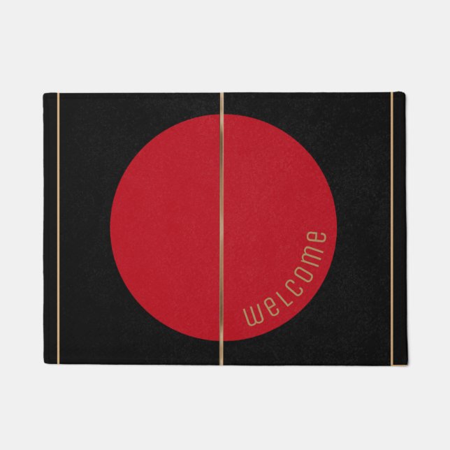 Paillasson Contemporain Design Porte Mat (Devant)