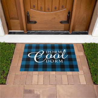 Paillasson Cool Dorm Dorm Rustique Cabine Bloc Carrés