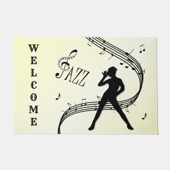 Paillasson Cool Jazz Dance Bienvenue (Devant)