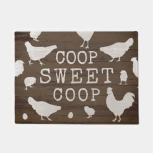 Paillasson Coop Sweet Coop Homestead Poulets Hen House