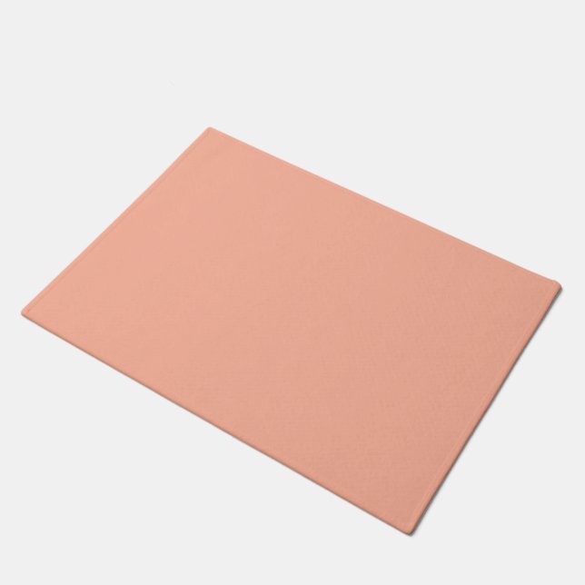 Paillasson Coral Peach Solid Color (Incliné)