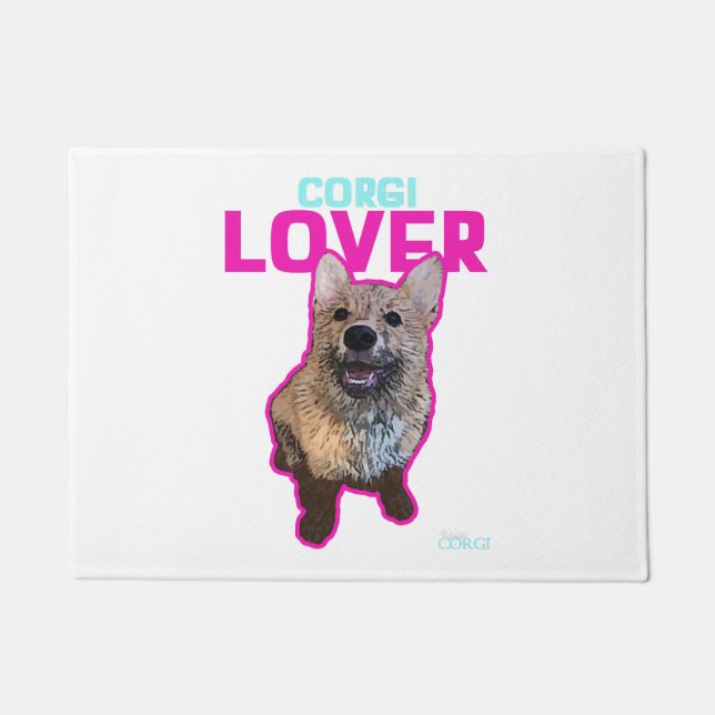 Paillasson Corgi Lover (Devant)