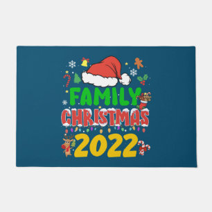 Paillasson Correspondance famille Noël 2022 Équipe Père Noël