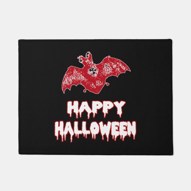 Paillasson Costumes de chauve-souris Halloween (Devant)