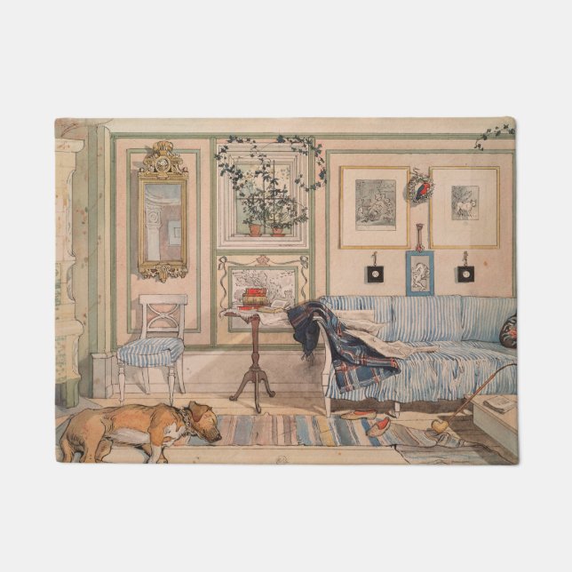 Paillasson Cosy Corner (par Carl Larsson) (Devant)