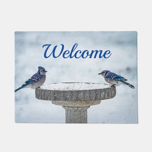 Paillasson Côté opposé Painterly Welcome Doormat (Devant)