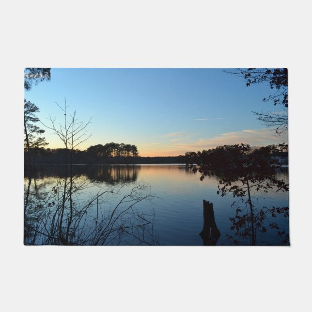 Paillasson Coucher de soleil "Presque parti" par Shirley Tayl (Devant)