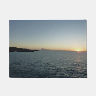 Paillasson Coucher de soleil sur la mer de l'île Antigua II