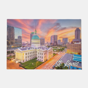 Paillasson Coucher de soleil sur St. Louis, Missouri, États-U