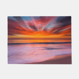 Paillasson Coucher de soleil Tamarack Beach Carlsbad, CA