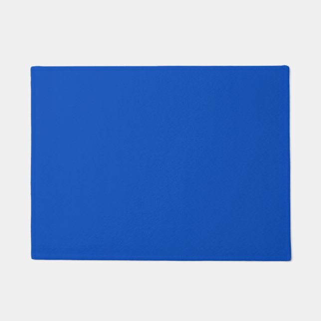 Paillasson Couleur de clé chroma bleu (Devant)