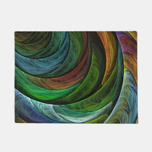 Paillasson Couleur Gloire Moderne Art Abstrait Motif Élégant