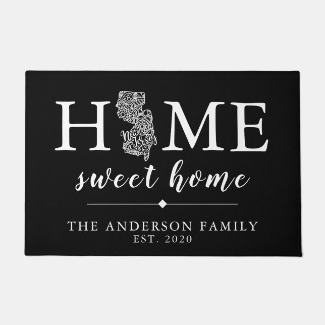 Paillasson Couleur modifiable NOUVEAU JERSEY État personnalis (Devant)