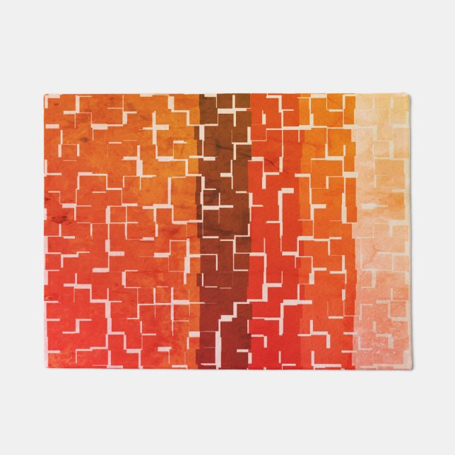 Paillasson Couleurs d'automne cool rustiques (Devant)