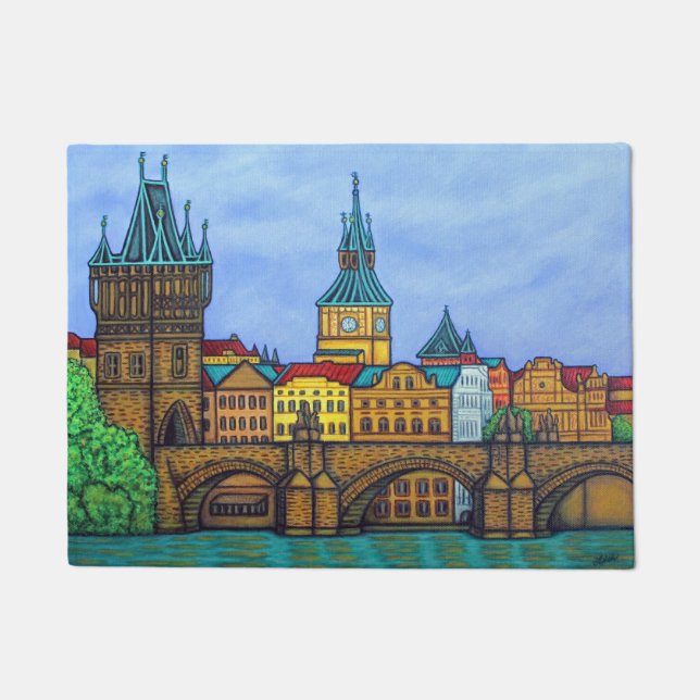 Paillasson Couleurs du mat de Prague (Devant)
