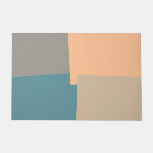 Paillasson Couleurs modernes rétro géométriques