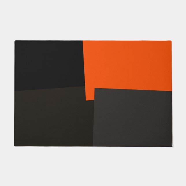Paillasson Couleurs modernes rétro géométriques #38 (Devant)