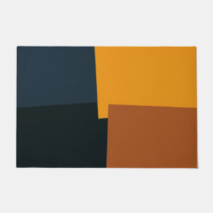 Paillasson Couleurs Rétro Modernes Géométrique #9