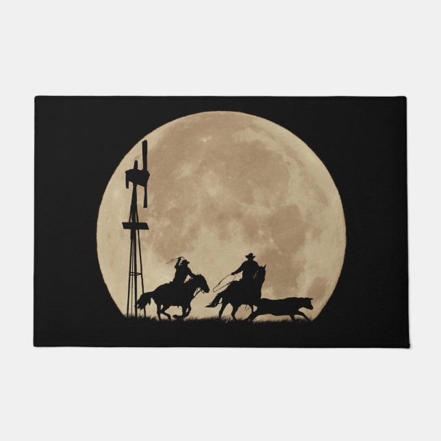 Paillasson Country Western Cowboy (Devant)