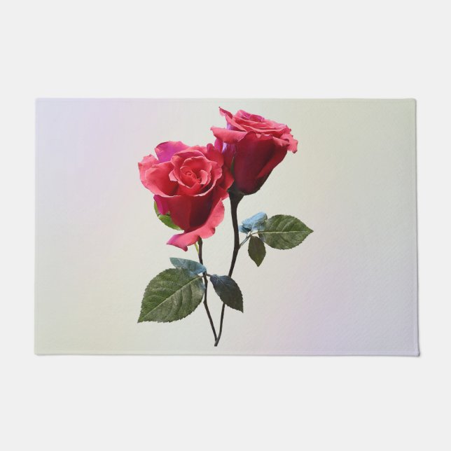 Paillasson Couple de roses (Devant)