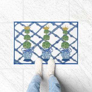 Paillasson Couronne Topierie Chinoiserie Ginger Jars Jar