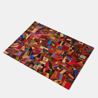Paillasson Couvre-lit fou vintage vibrant