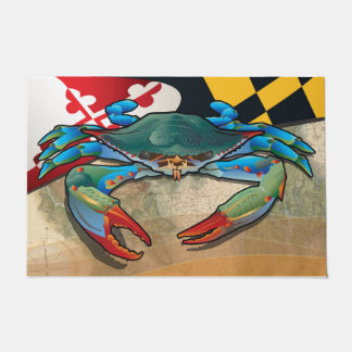 Paillasson Crabe bleu du Maryland