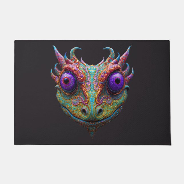 Paillasson Crapaud/Gecko/Grenouille Mystique (Devant)