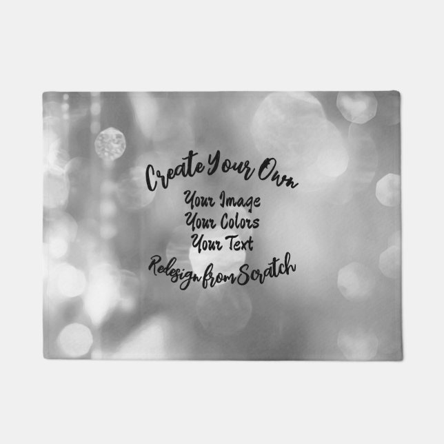 Paillasson Créez votre propre couleur/conception personnalisé (Devant)