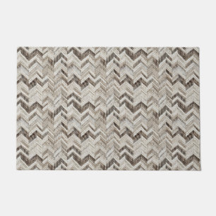 Paillasson Crème chic chevron
