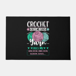 Paillasson Crochet - Crochet remplit mes jours