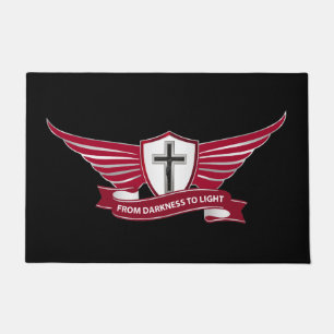 Paillasson Croix chrétienne