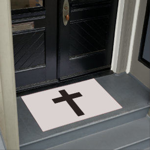 Paillasson Croix religieuse (chrétienne)