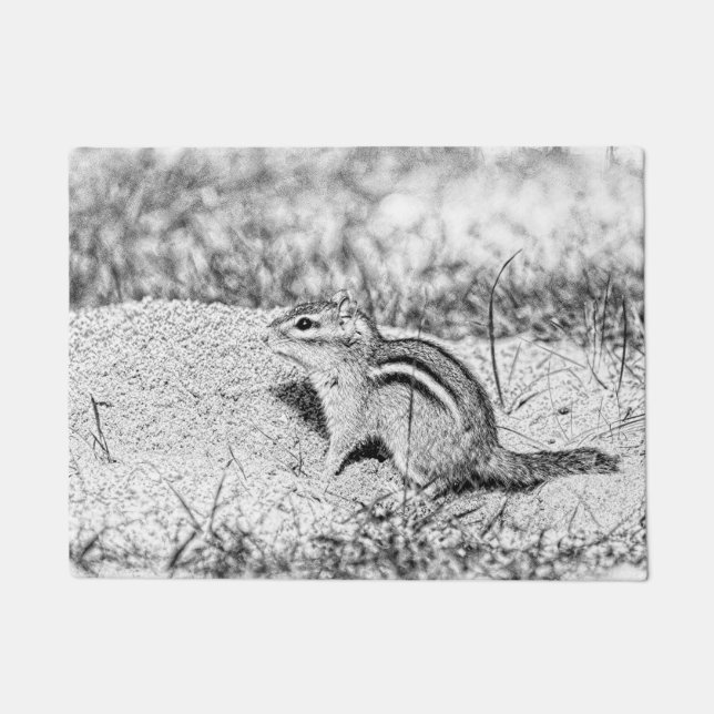 Paillasson Croquis Chipmunk (Devant)