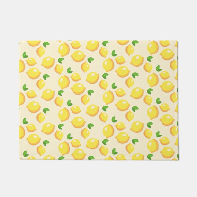 Paillasson Cuisine Mat Cuisine Mat Lemon Lemons (Devant)