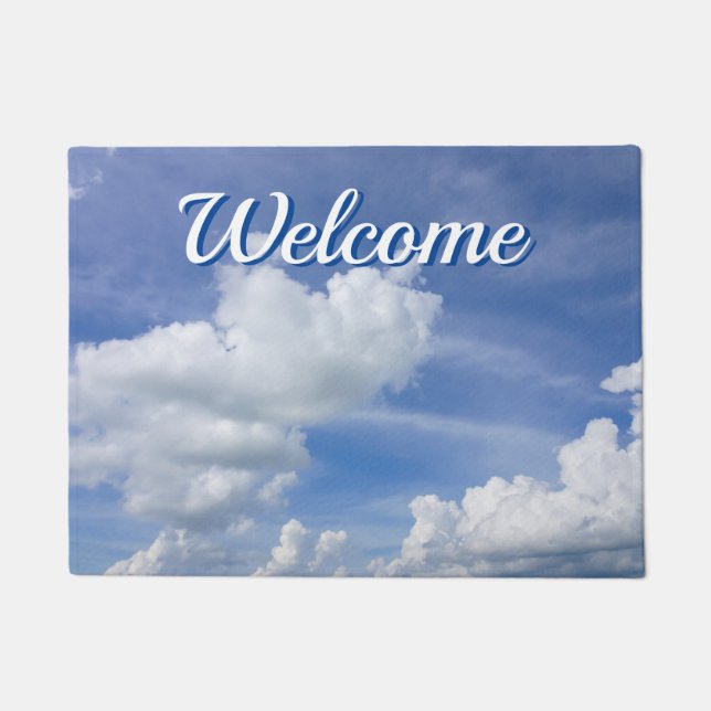 Paillasson Cumulus Puffs Welcome Doormat (Devant)