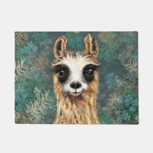 Paillasson Curious Baby Llama - Smile -