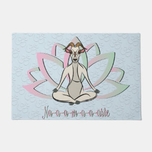 Paillasson CUT CHÈQUE YOGA Namaste GetYerGoat™