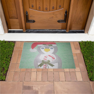 Paillasson Cute Christmas Penguin