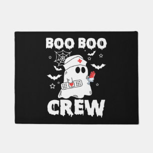 Paillasson Cute Nurse Boo Boo Crew Halloween Nurse Ghost