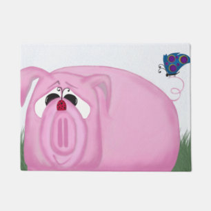 Paillasson Cute Piglet Chumley Et De Beaux Amis