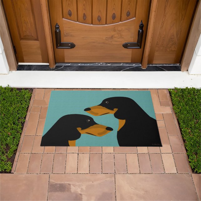 Paillasson Dachshund Doormat (De plein air)