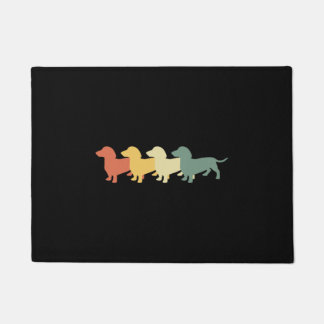 Paillasson Dachshund Vintage Retro